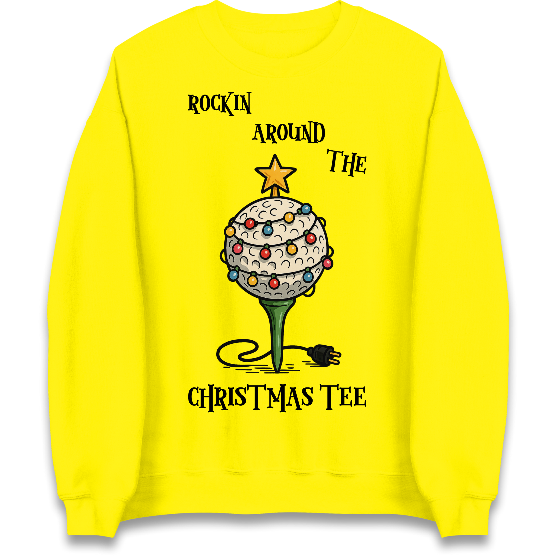 Golf Christmas Sweatshirt