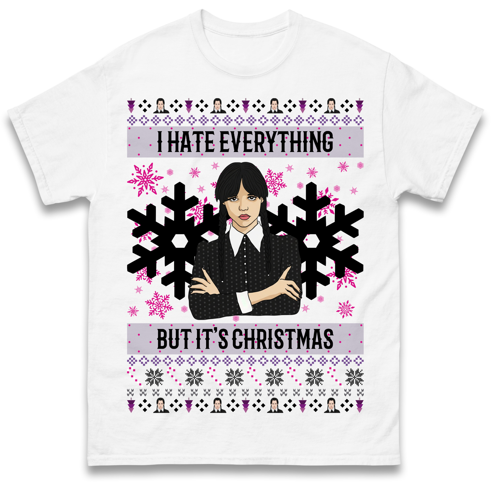 Wednesday addams Christmas T Shirt