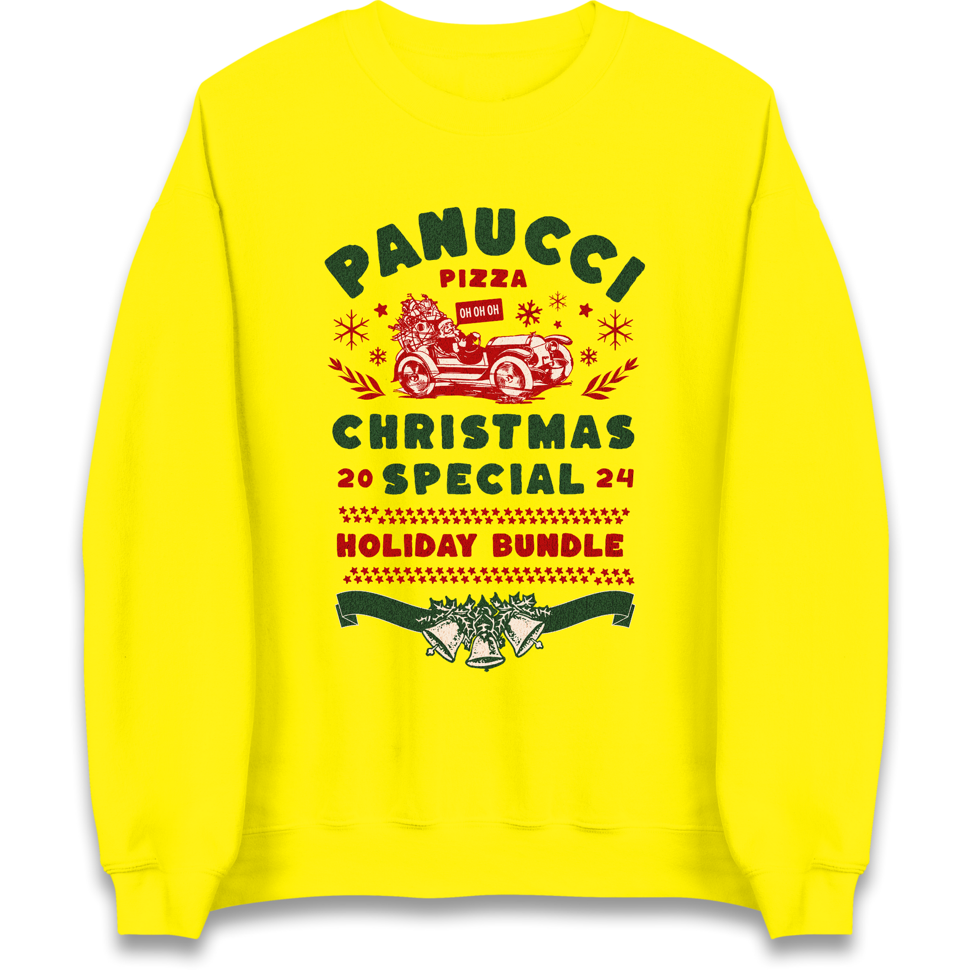 Panucci Pizza Christmas Special Christmas Sweatshirt