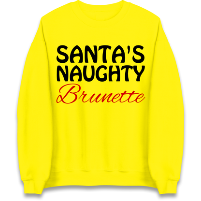 Naughty Brunette Jumper
