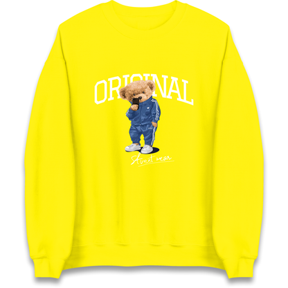 Teddy Bear Original Streetwear Sweatshirt