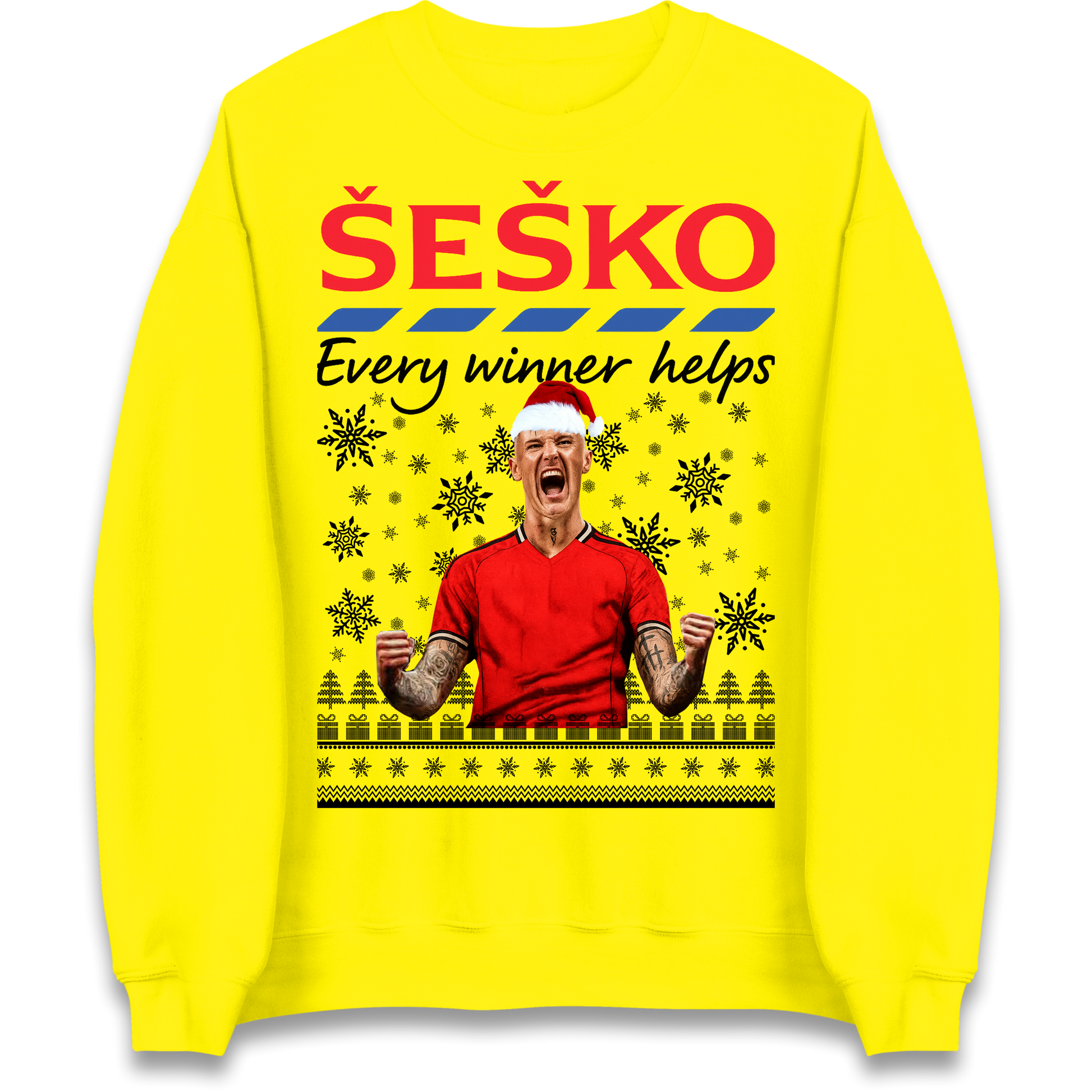 Benjamin Sesko Christmas Sweatshirt
