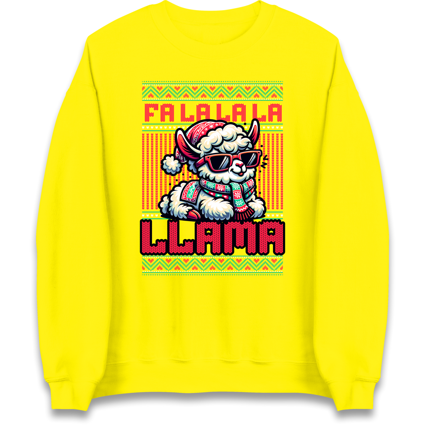 FA LA LA LA LLAMA Sweatshirt