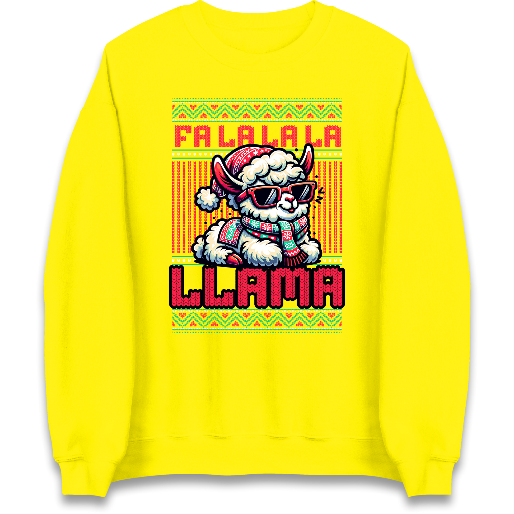 FA LA LA LA LLAMA Sweatshirt