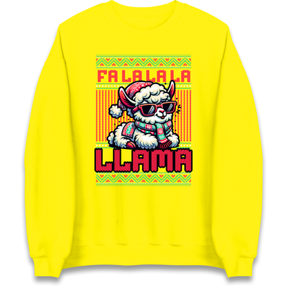 FA LA LA LA LLAMA Sweatshirt