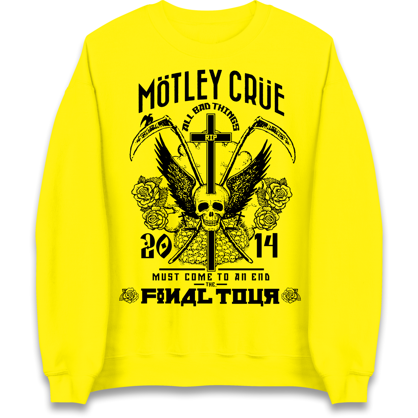 Motley Crue All Bad Things Sweatshirt