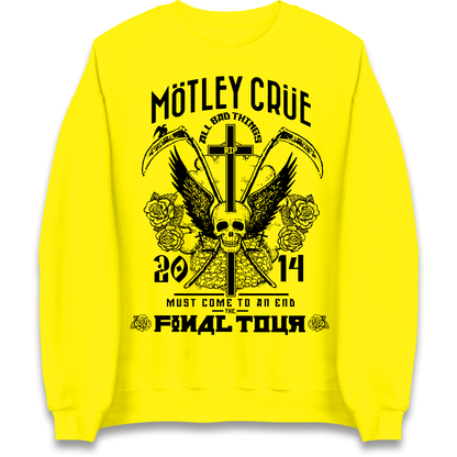 Motley Crue All Bad Things Sweatshirt
