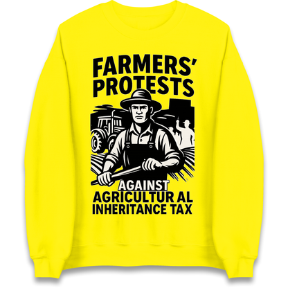 Farmers’ Protests Against Agricultural Inheritance Tax Sweatshirt