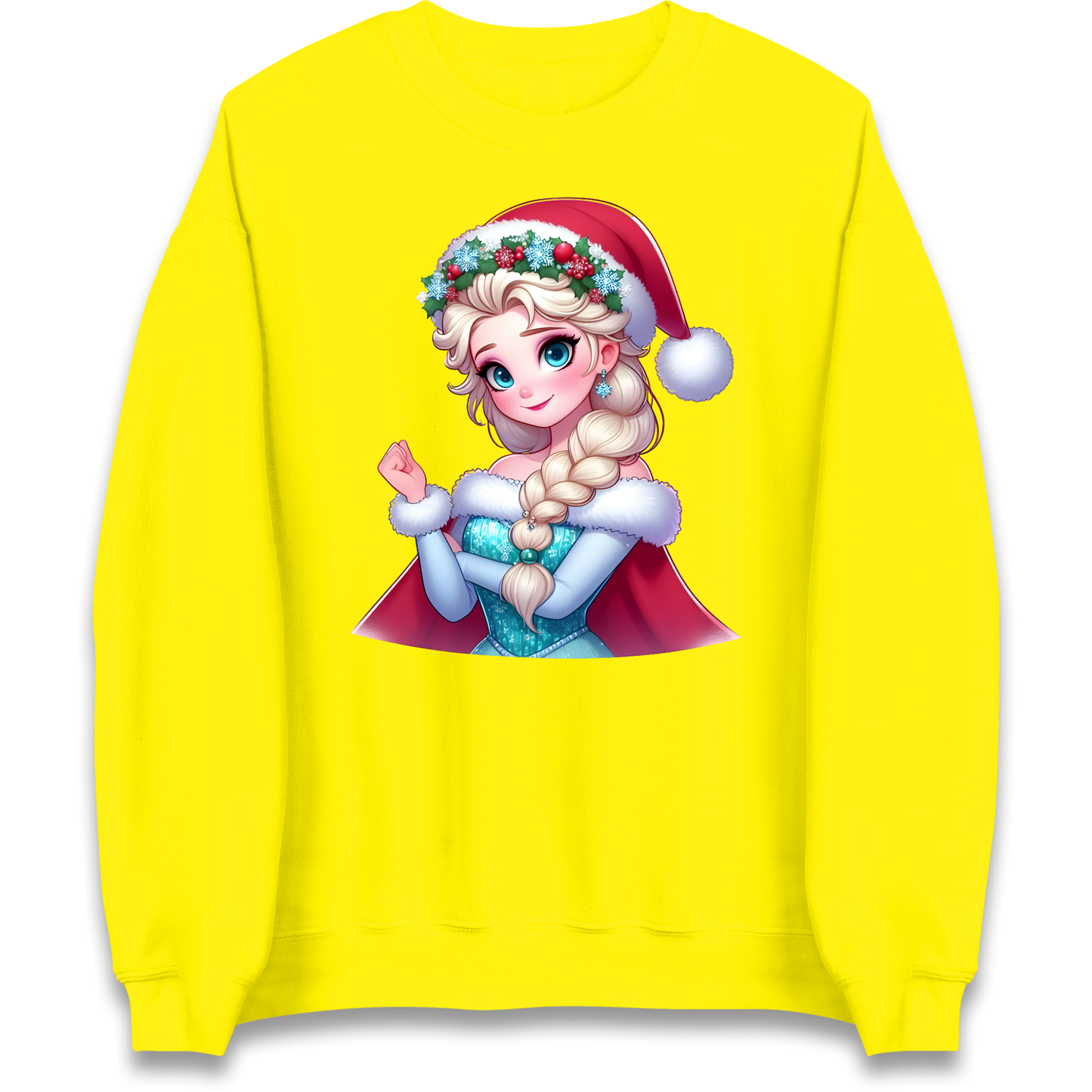 Elsa Frozen Santa Sweatshirt