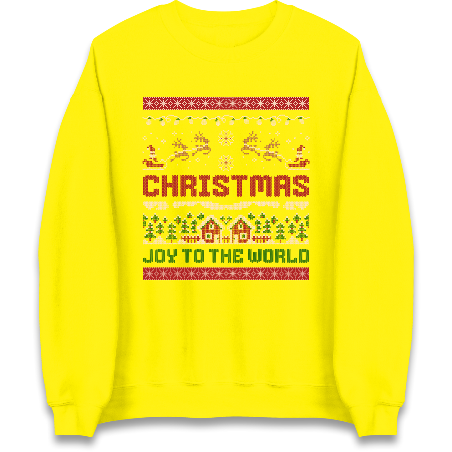 Christmas Joy to the World Christmas Sweatshirt