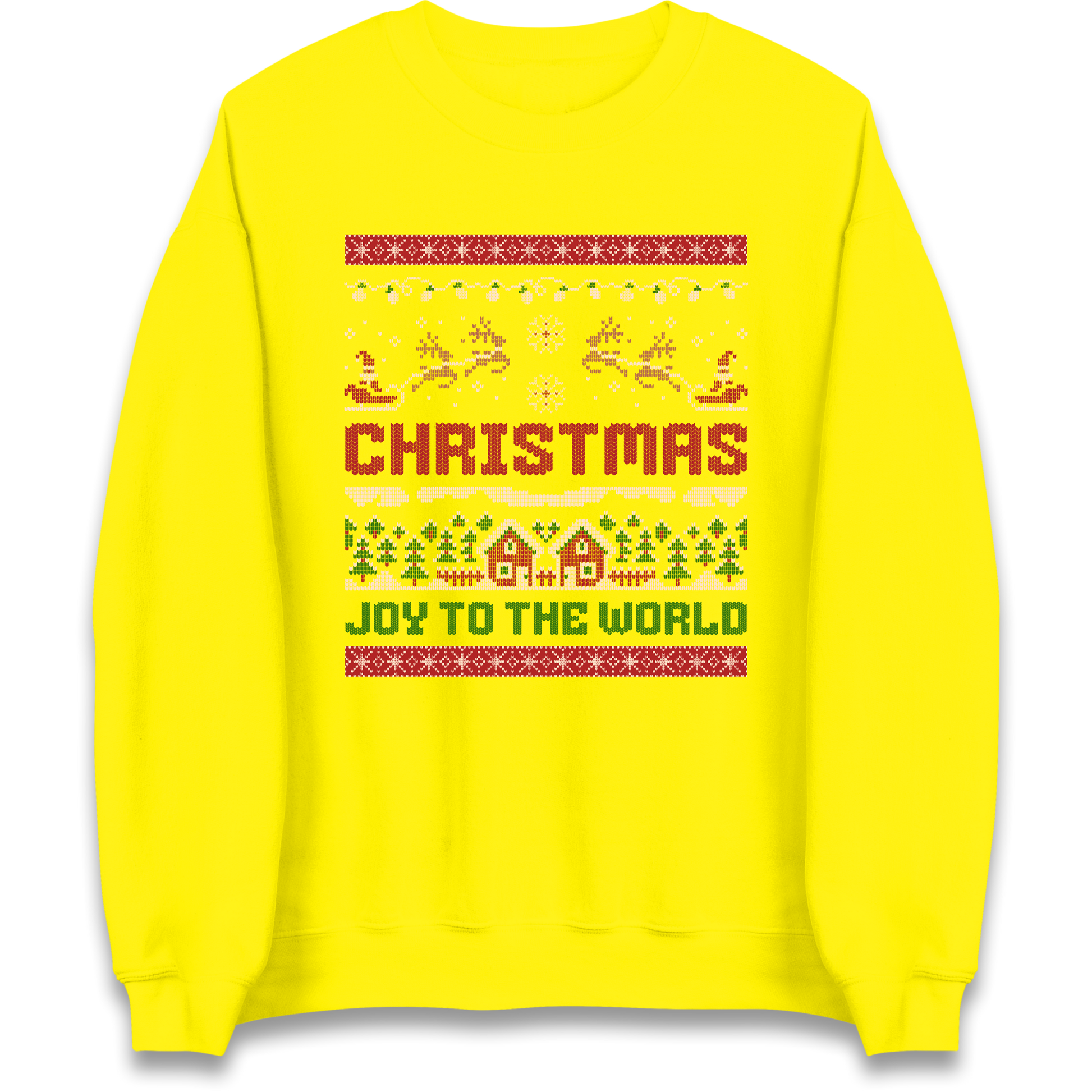 Christmas Joy to the World Christmas Sweatshirt