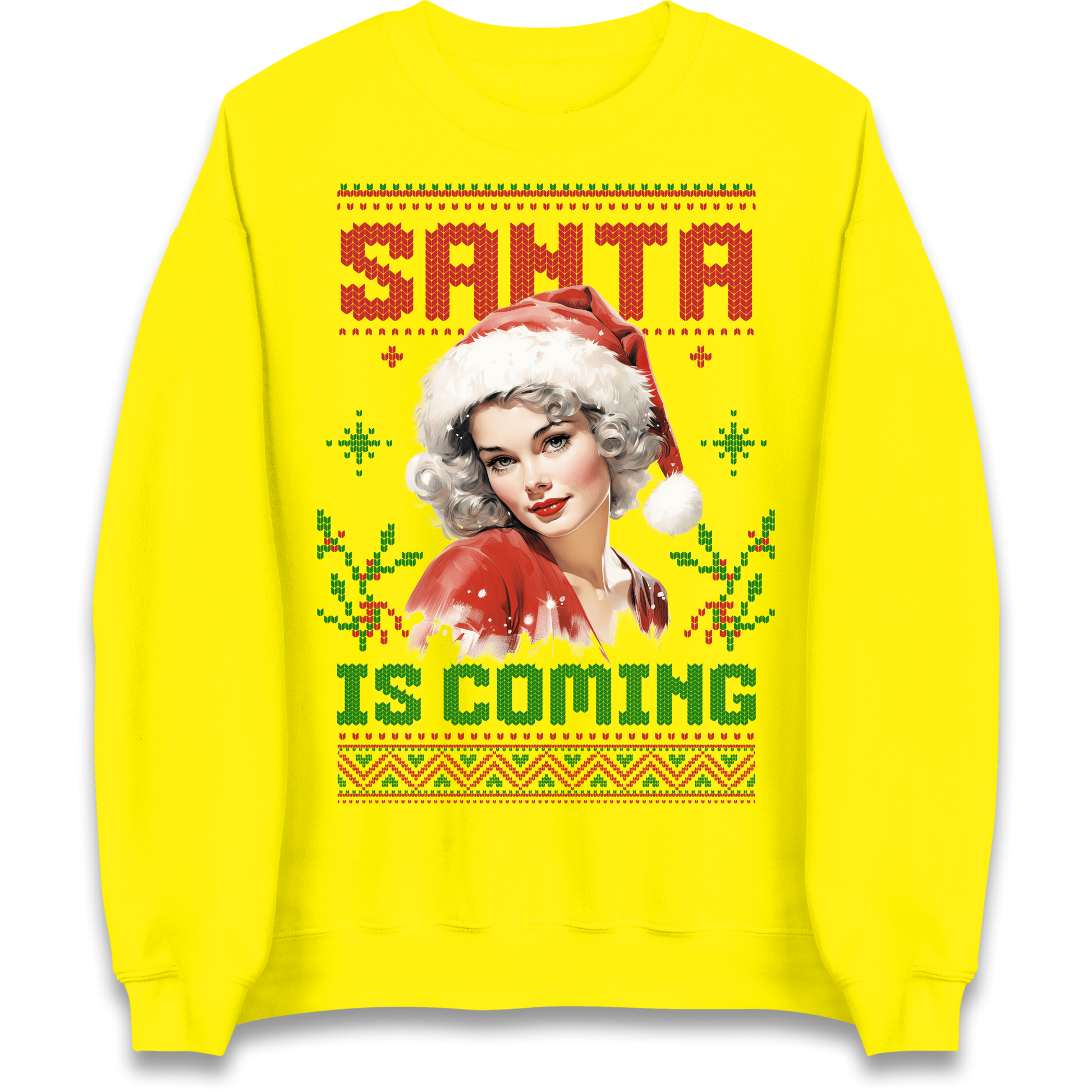Santa is Coming Christmas Sweatshirt