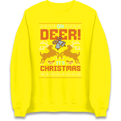 Oh Deer its Christmas Sweatshirt