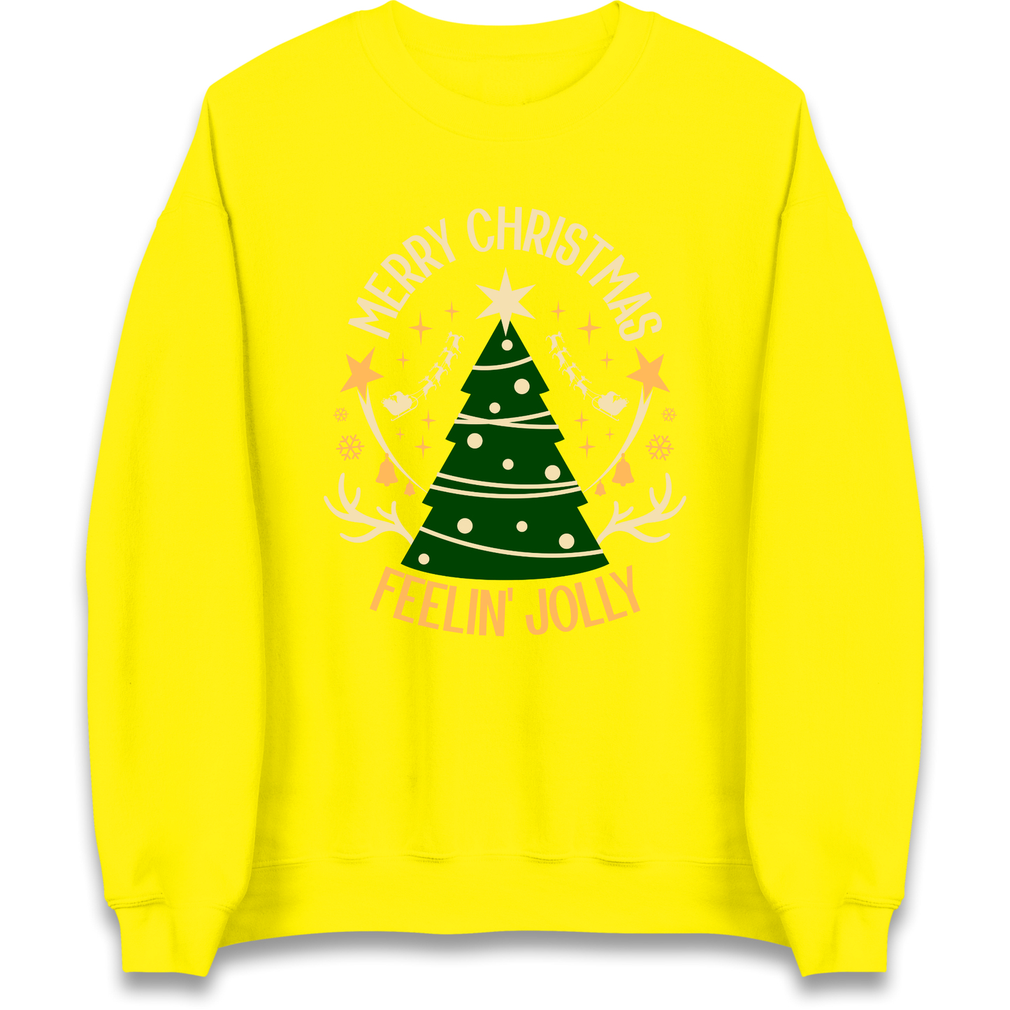 Merry Christmas Feeling Jolly Christmas Sweatshirt