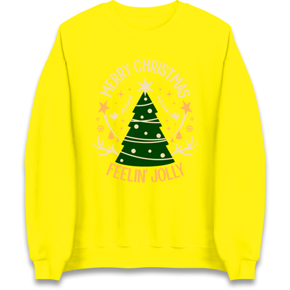 Merry Christmas Feeling Jolly Christmas Sweatshirt