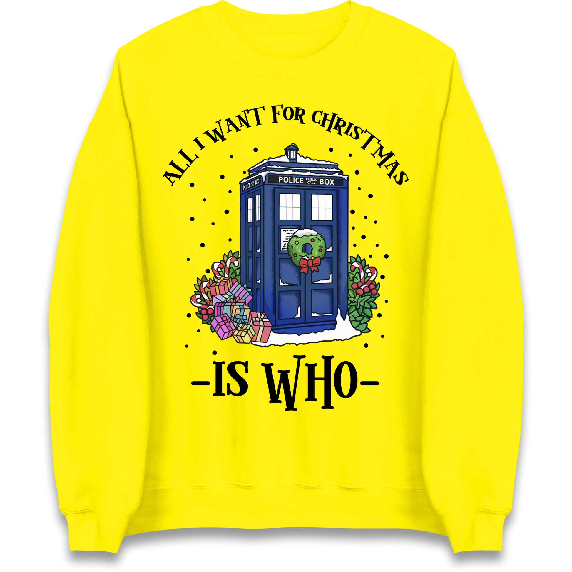 Dr Who Christmas Jumper