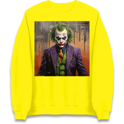 The Joker Painting Sweatshirt