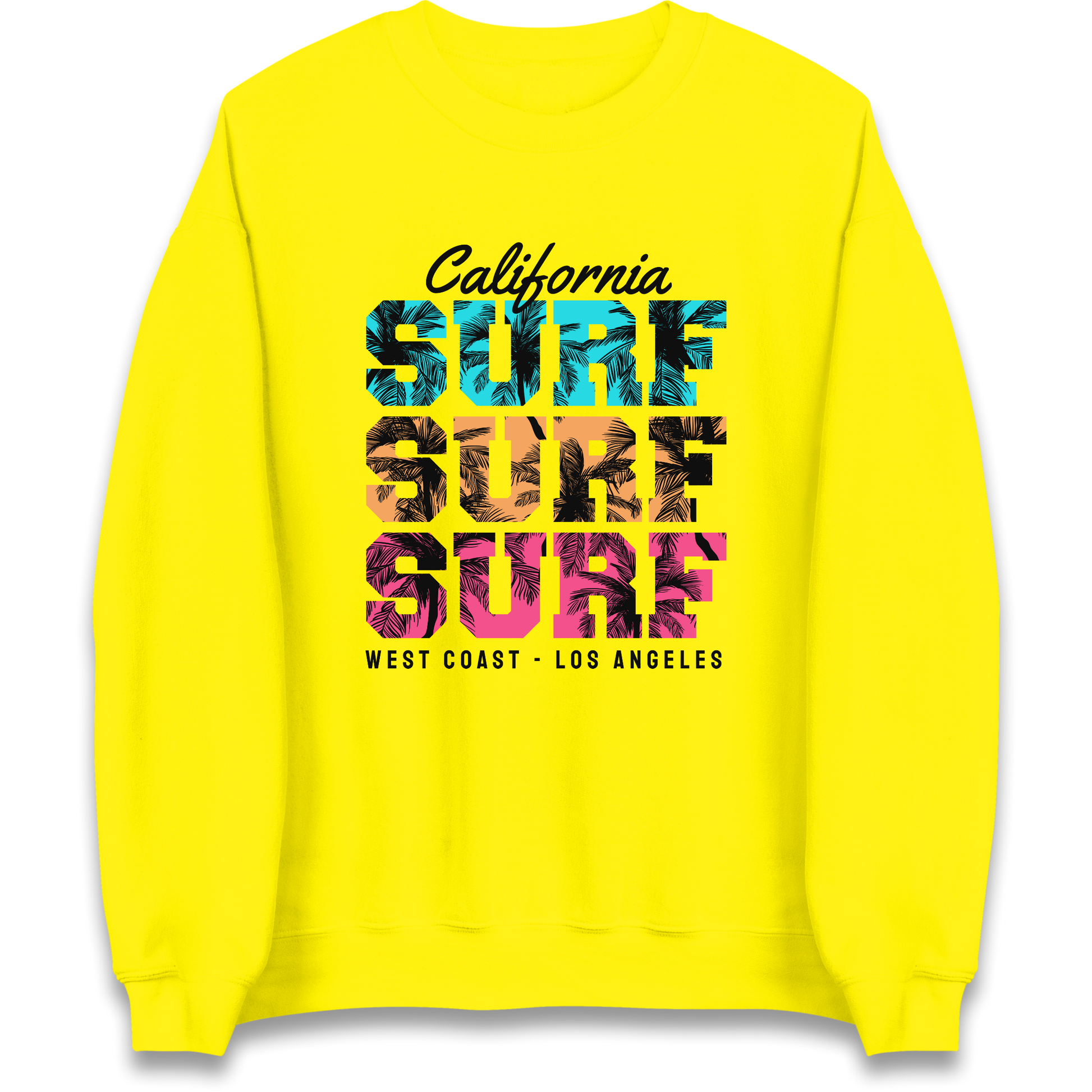 California Surf Surf Surf Sweatshirt