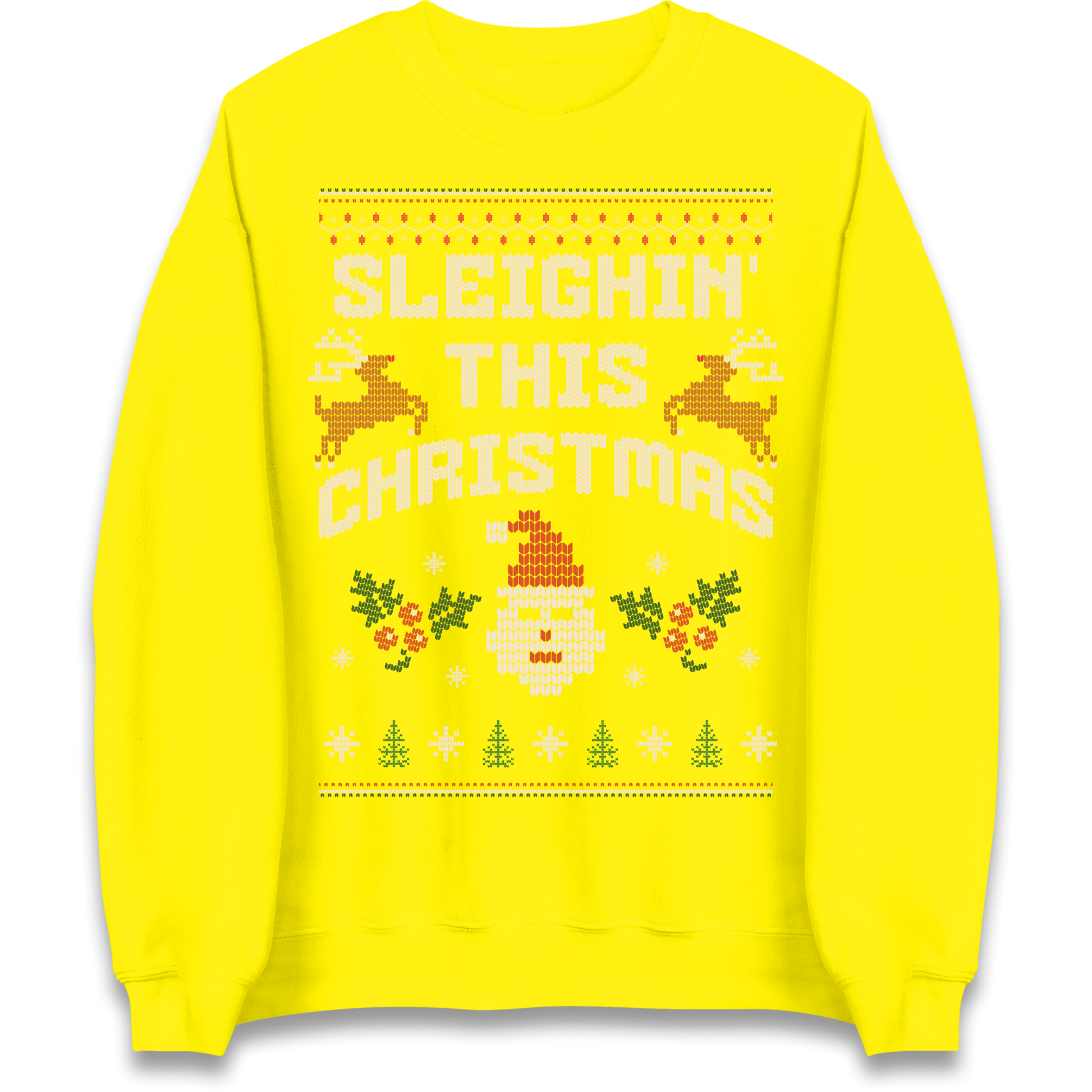 Sleighin This Christmas Christmas Sweatshirt