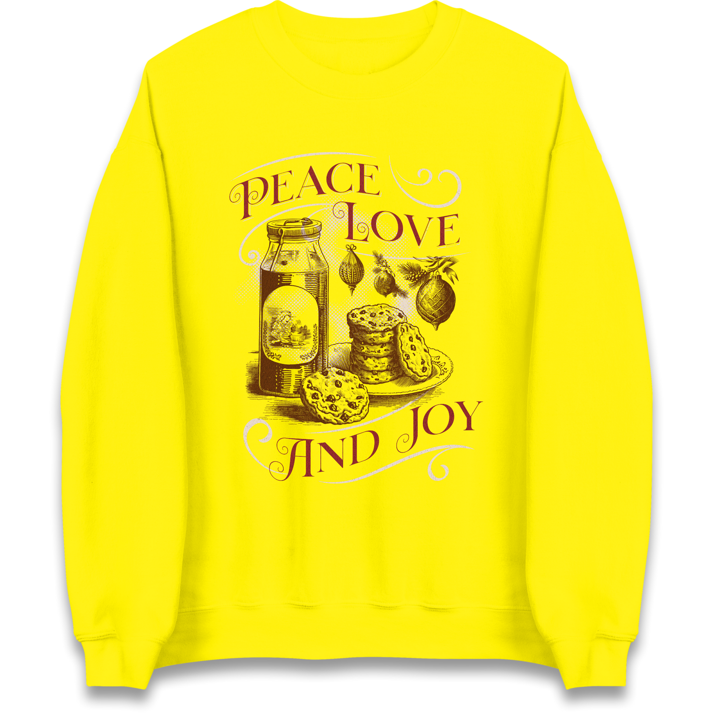 Peace Love And Joy Christmas Sweatshirt