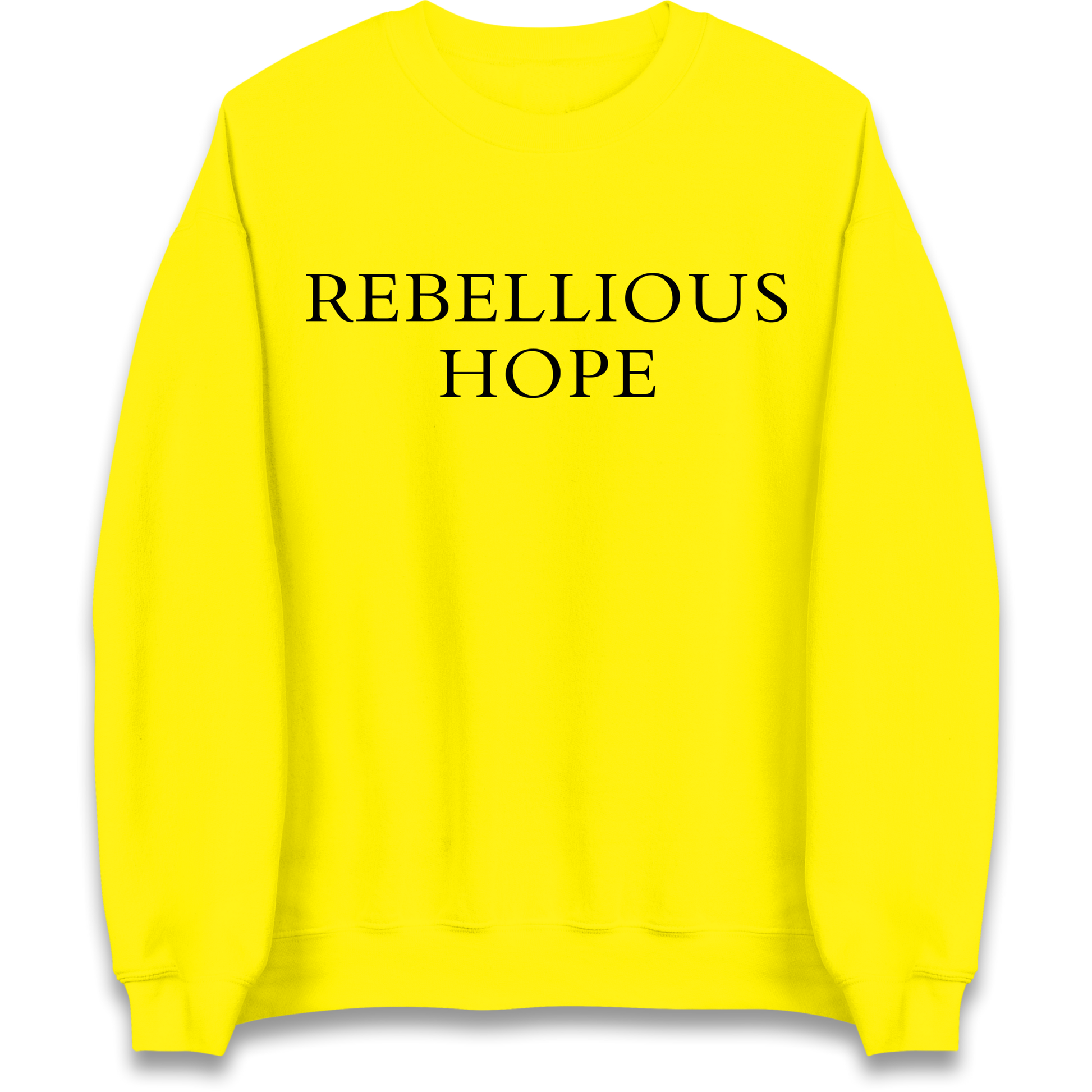 Rebellious Hope Embroidered Sweatshirt