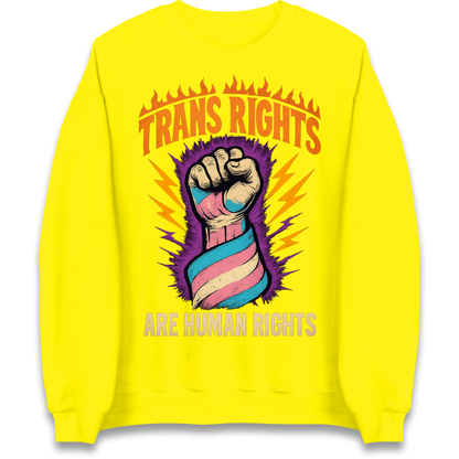 Trans Rights Are Human Rights Sweatshirt