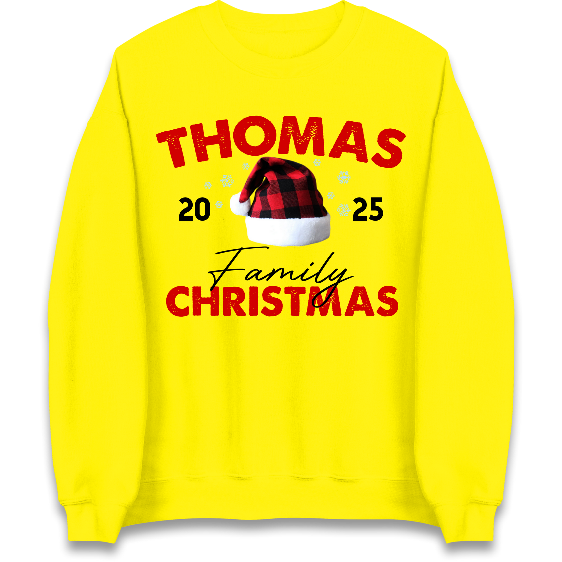 Thomas Family Christmas Sweatshirt