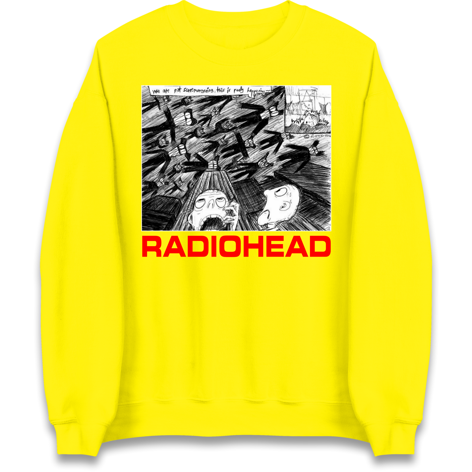 Radiohead We Are Not Screaming Sweatshirt