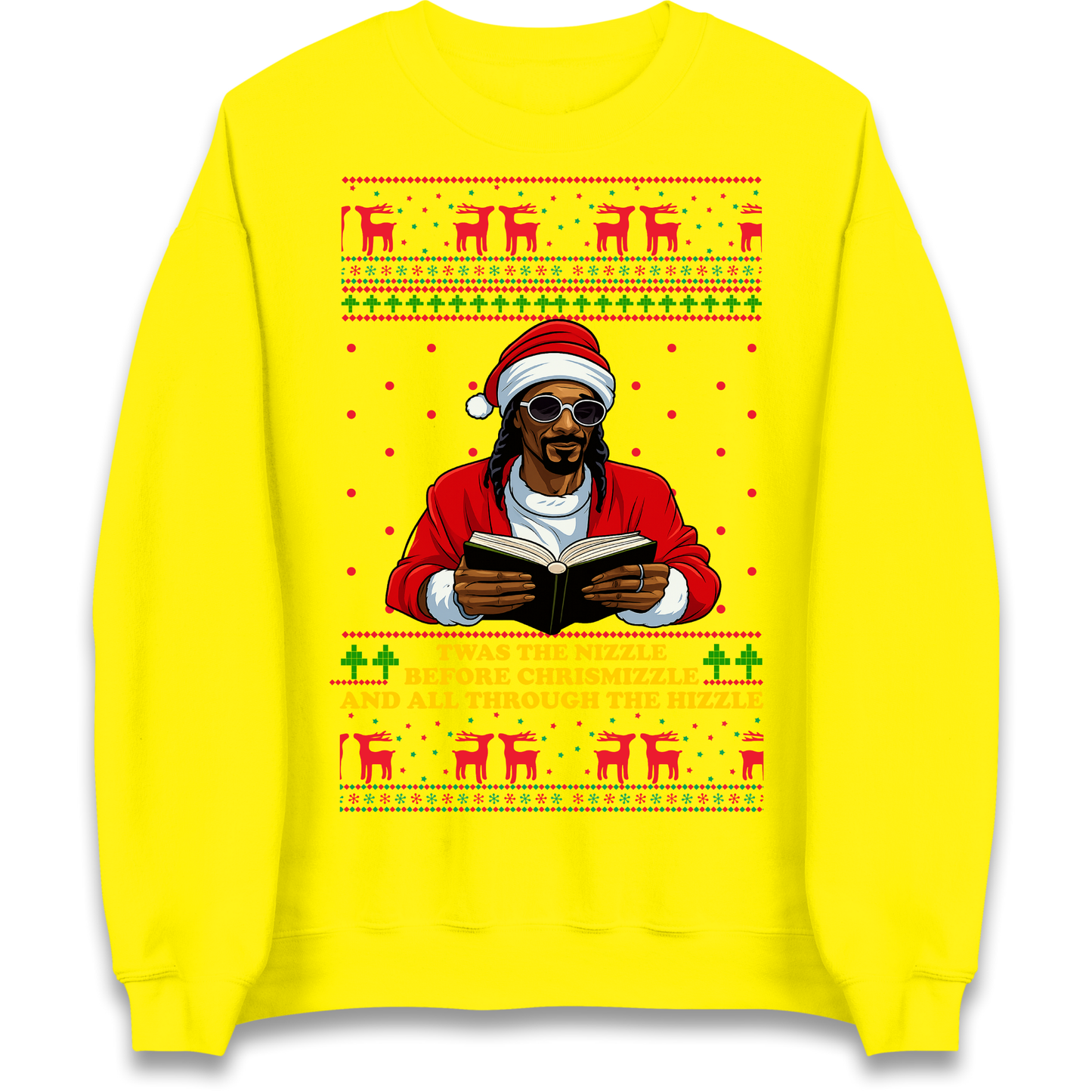 Snoop Dogg Nizzle Christmas Jumper