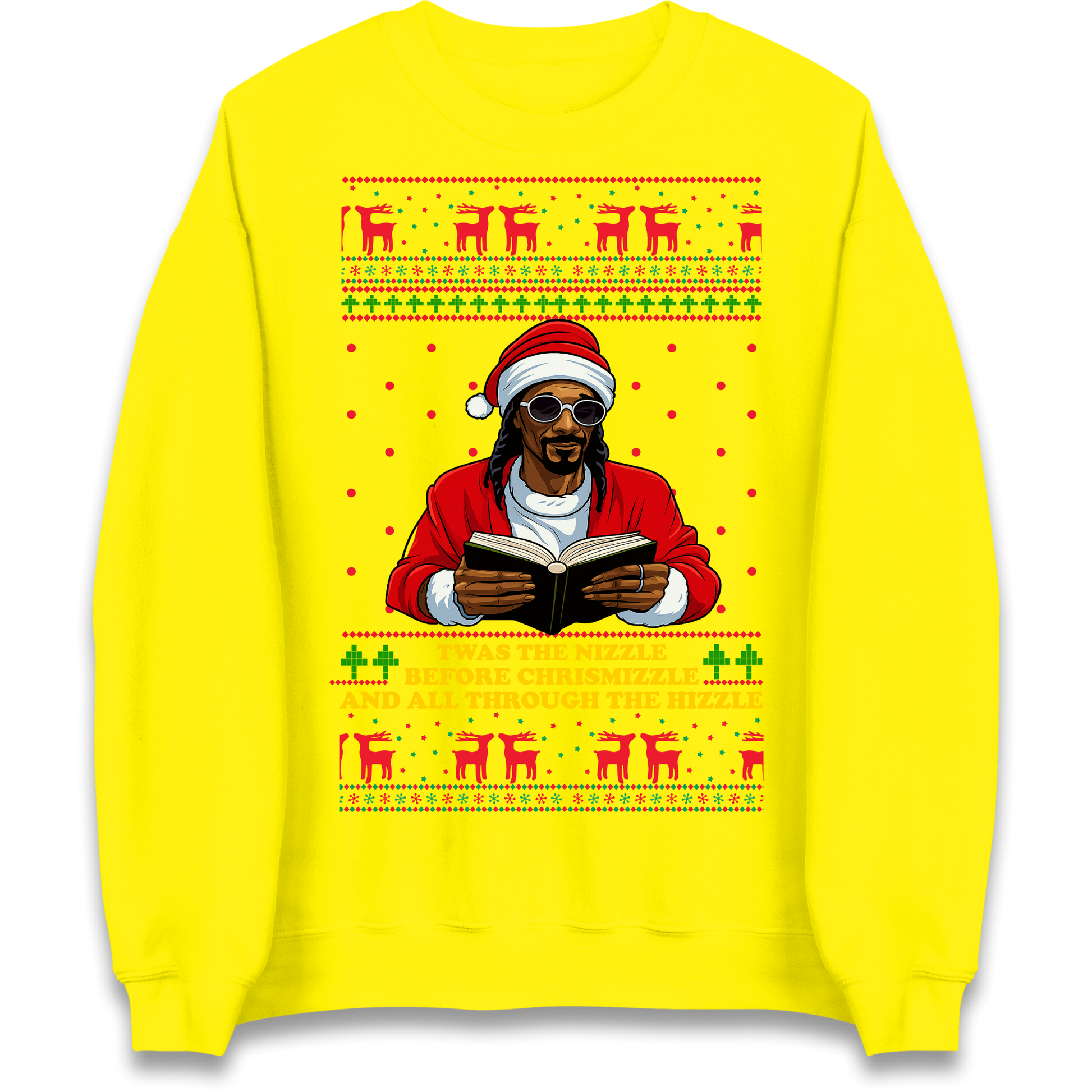 Snoop Dogg Nizzle Christmas Jumper