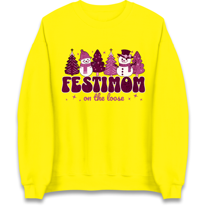 Festimom on The Loose Sweatshirt