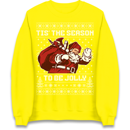 Tis The Season To Be Jolly Christmas Sweatshirt