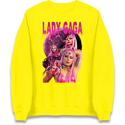 Lady GaGa Pink Sweatshirt