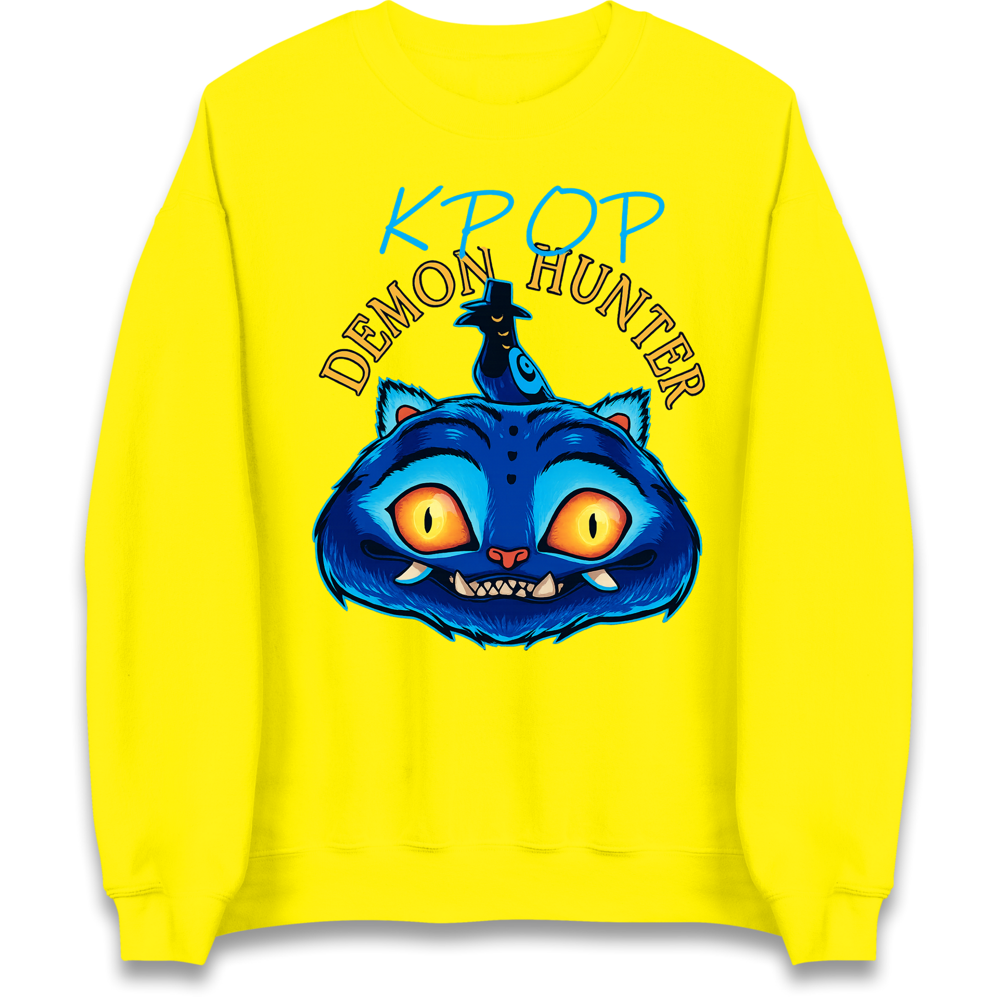 Kpop Demon Hunter Derpy Tiger Sweatshirt
