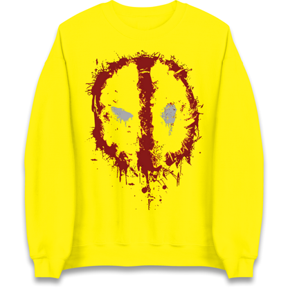 Marvel Deadpool Splatter Icon Sweatshirt