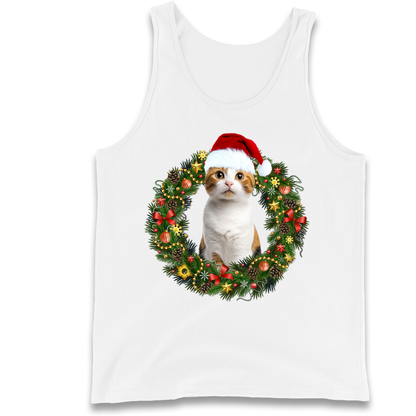 Cat Christmas Tank Top