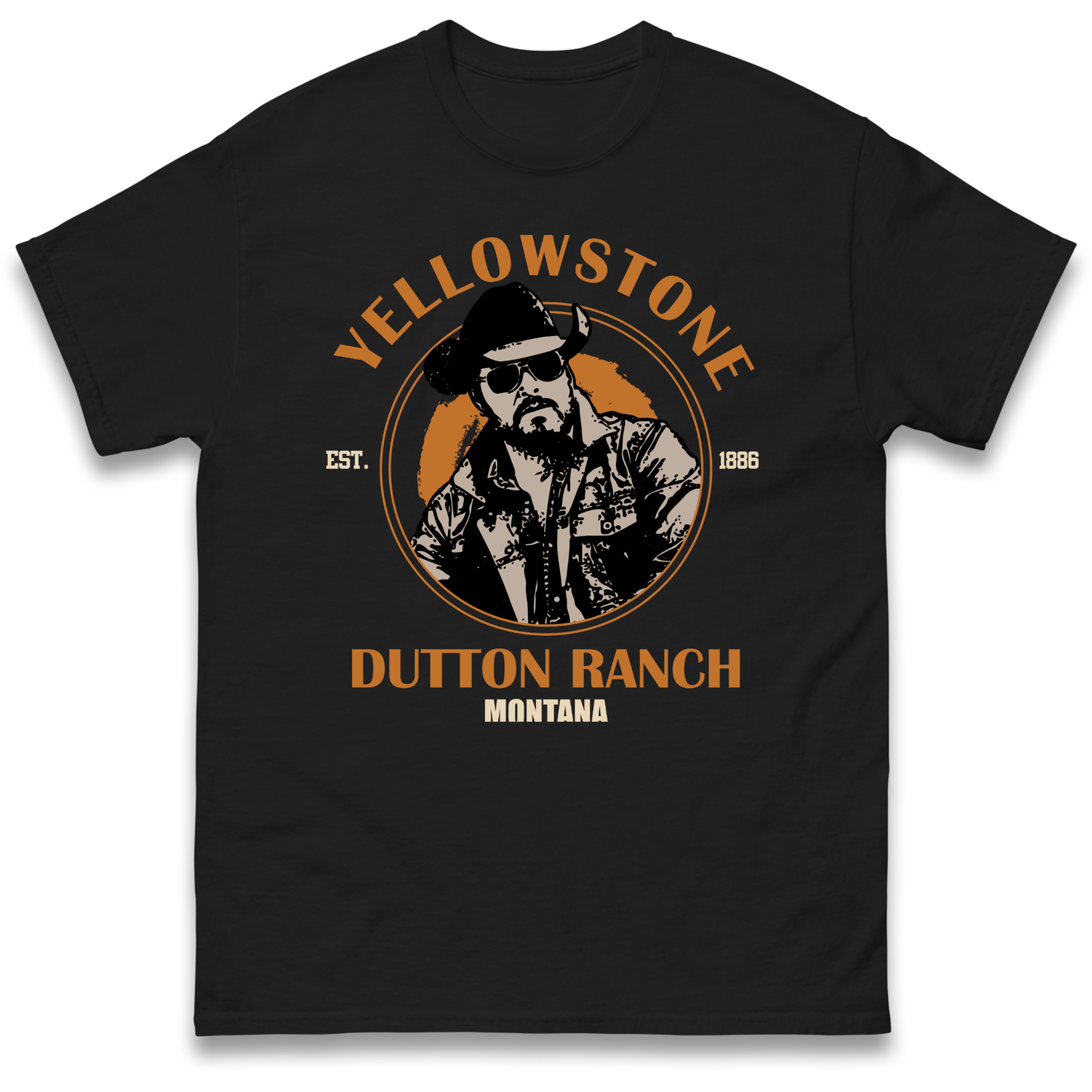 Yellowstone Dutton Ranch Montana T Shirt 