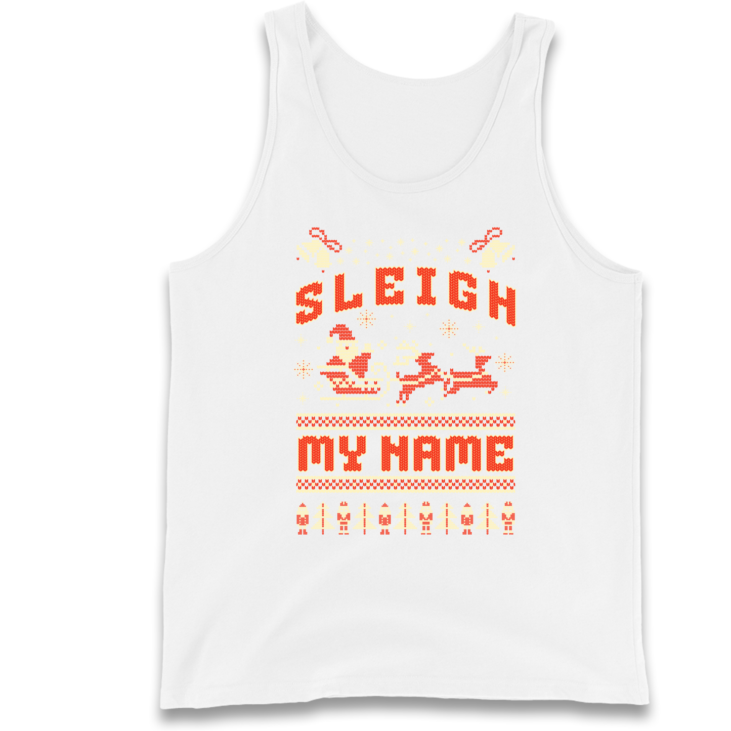 Sleigh My Name Christmas Tank Top