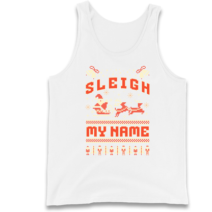 Sleigh My Name Christmas Tank Top