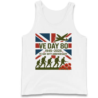 VE Day 80th Anniversary 1945 2025 Tank Top