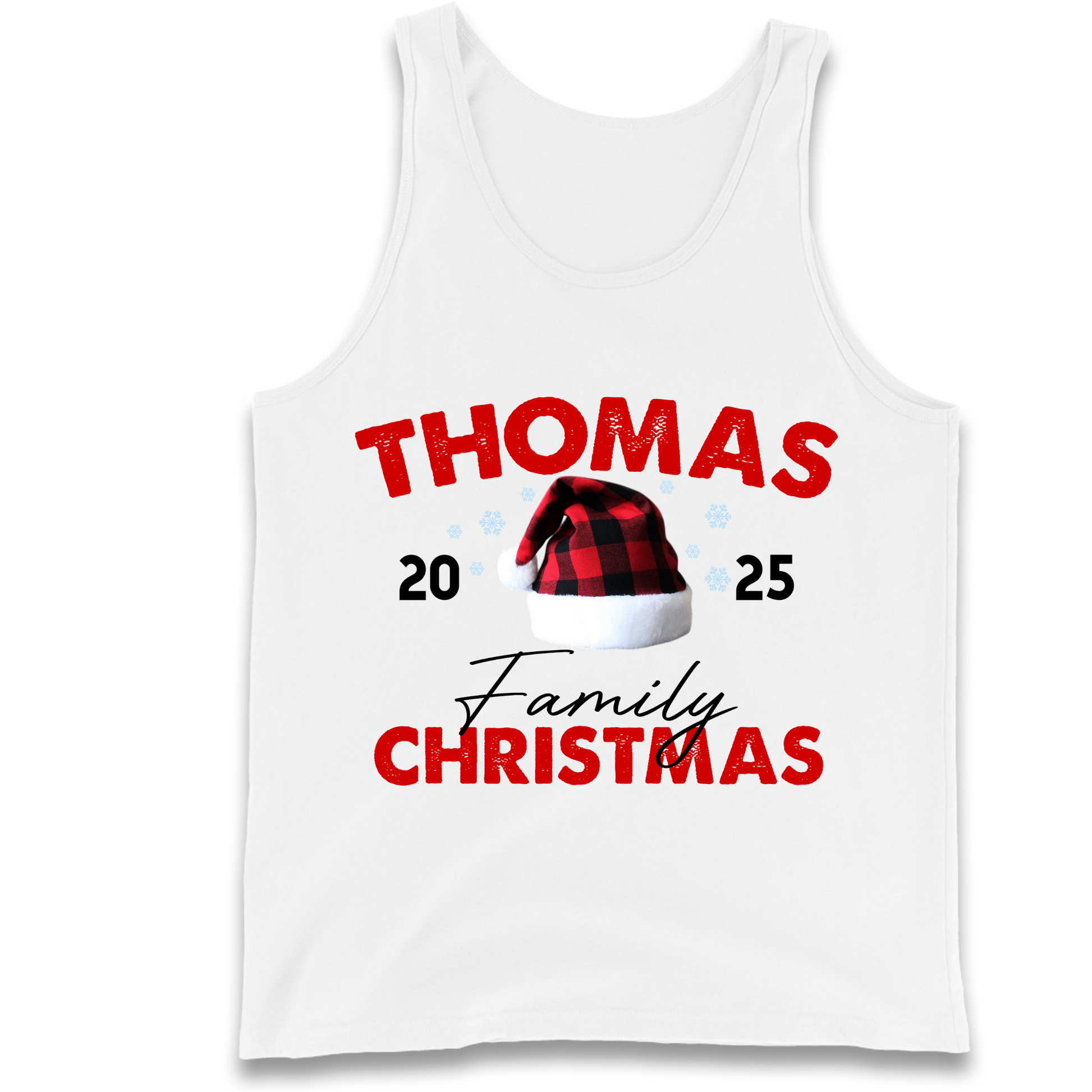 Thomas Family Christmas Tank Top