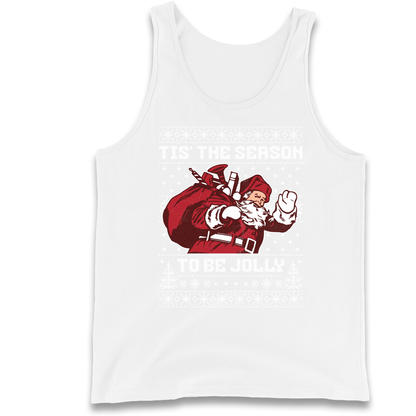 Tis The Season To Be Jolly Christmas Tank Top
