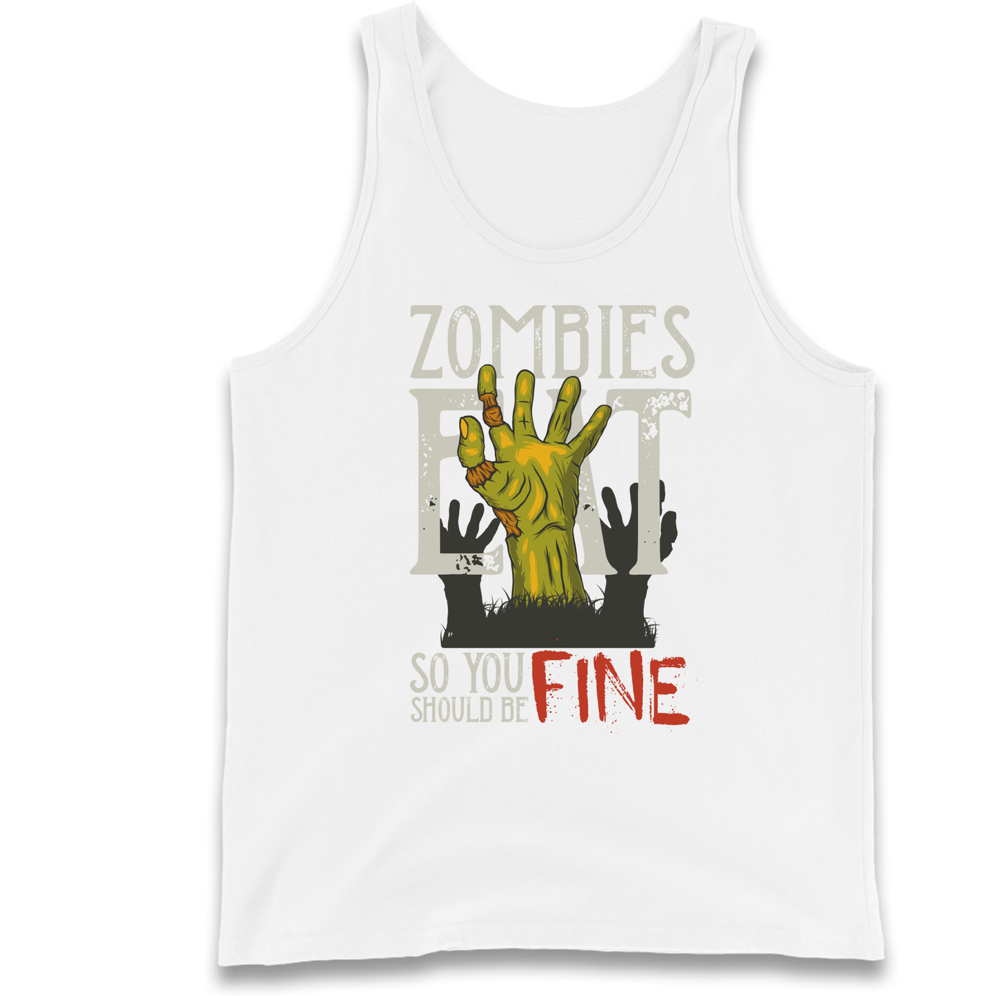 Zombies Eat Tank Top