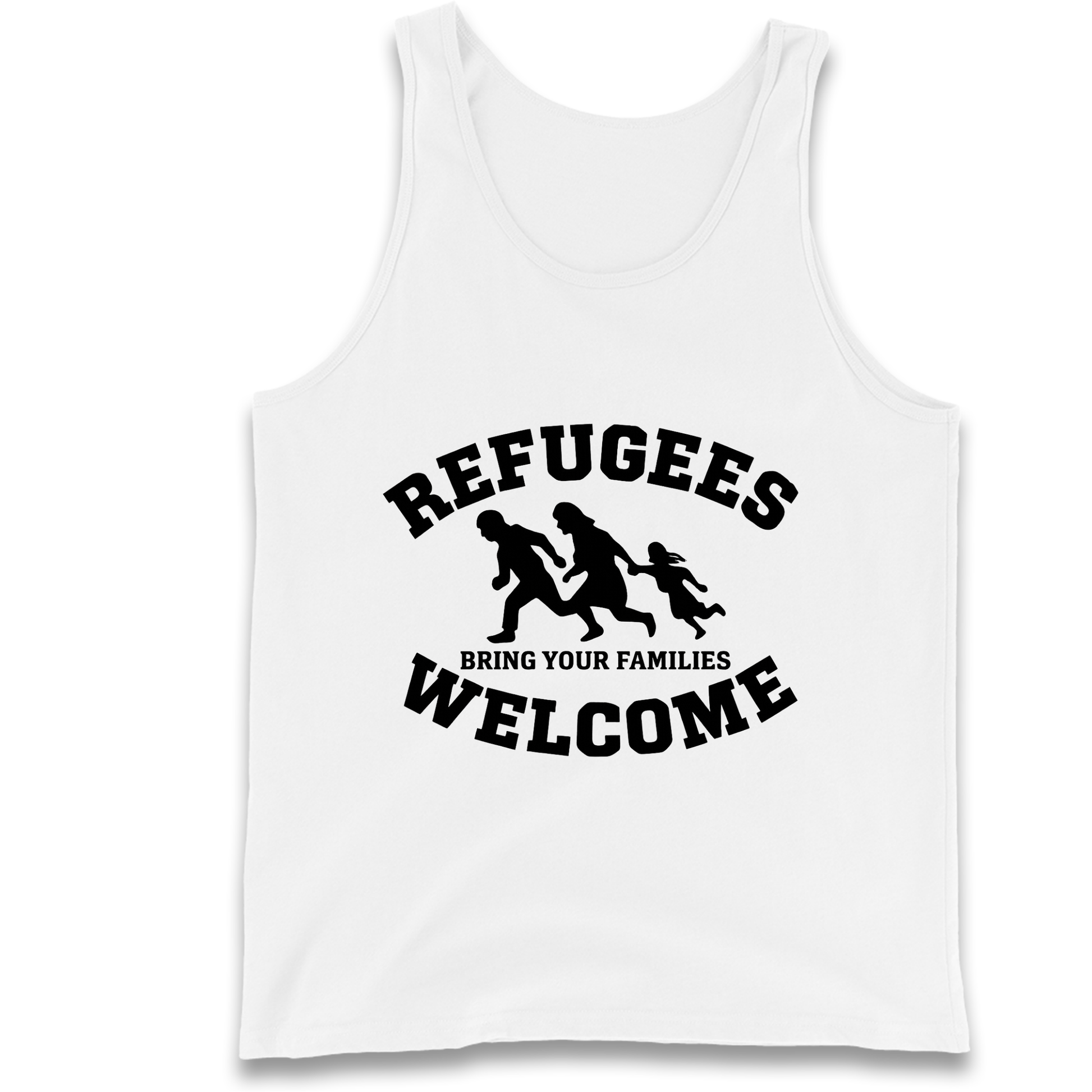 Welcome Refugees Tank Top