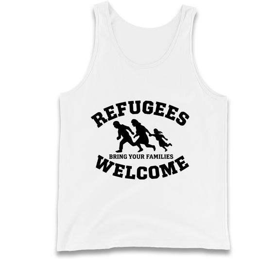 Welcome Refugees Tank Top
