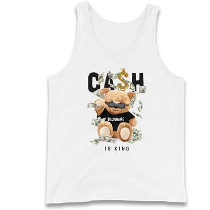 Teddy Bear Billionaire Streetwear Tank Top