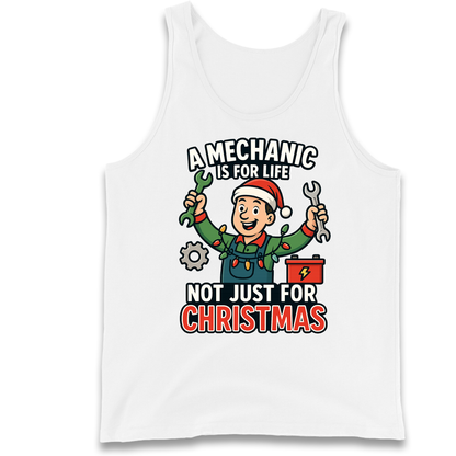 Mechanic Christmas Tank Top