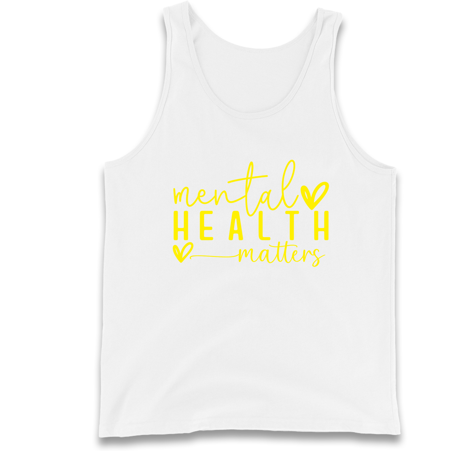 Yellow Mental Health Tank Top