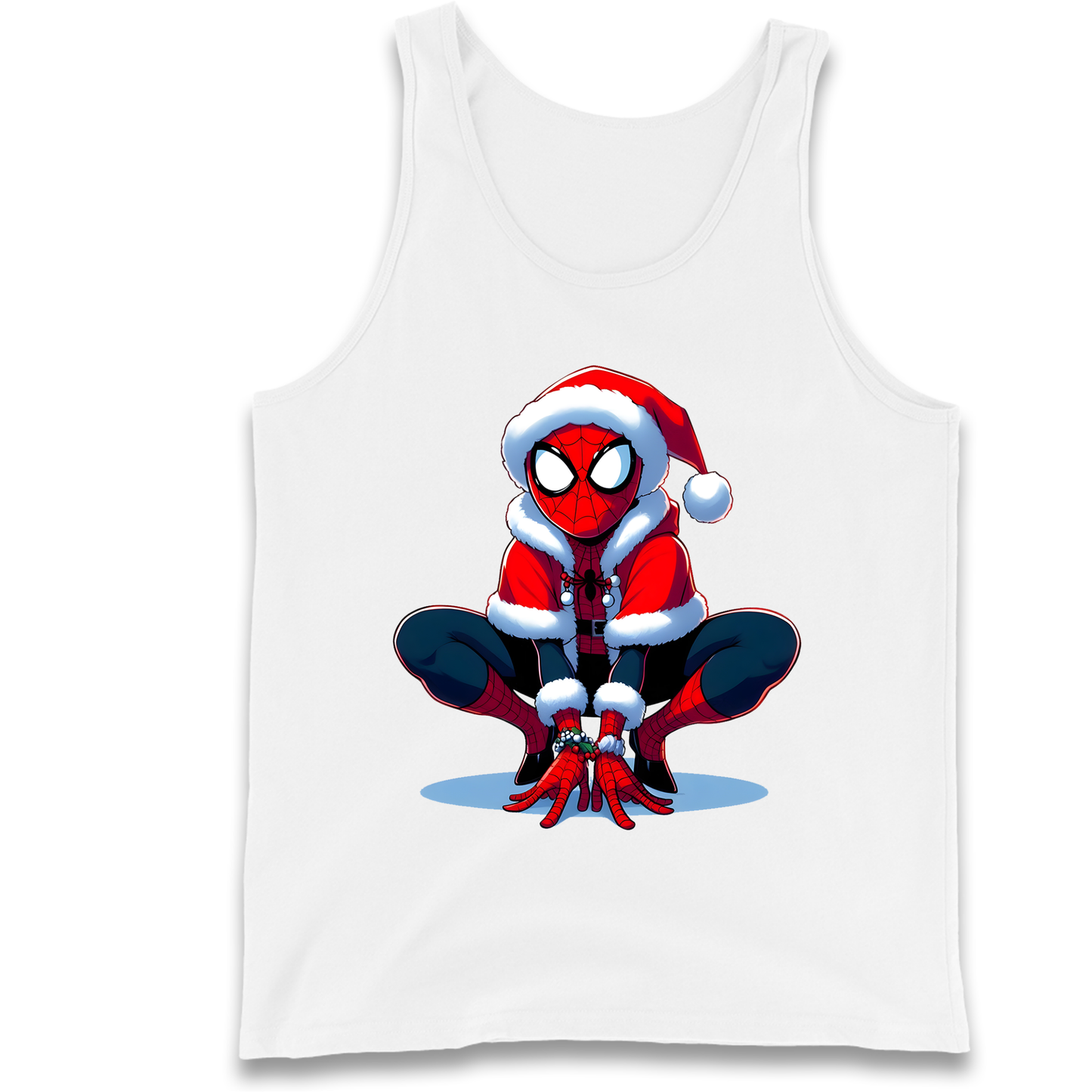 Spiderman Santa Tank Top