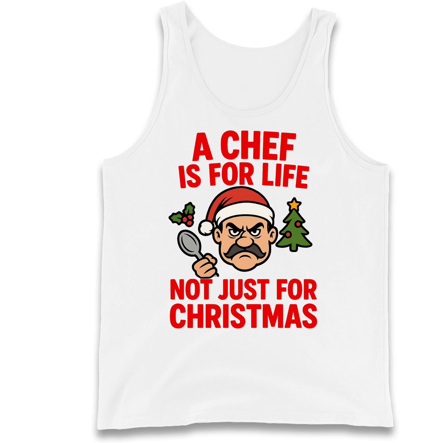 Chef Christmas Tank Top
